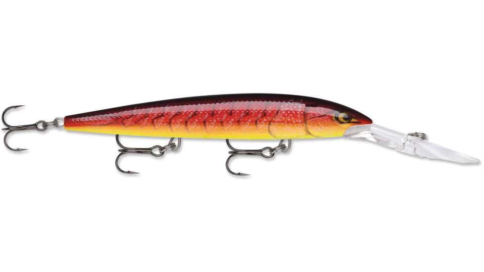 Rapala Down Deep Husky Jerk 12 Lure, Redfire Crawdad, DHJ12RFCW