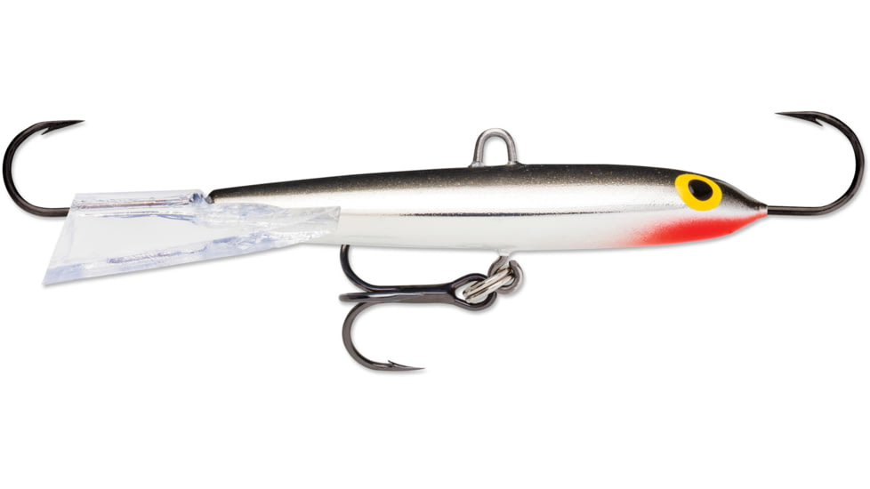 Rapala Flat Jig 4, Flake Silver, 9/16oz, 1-1/2in, RFJ04FS