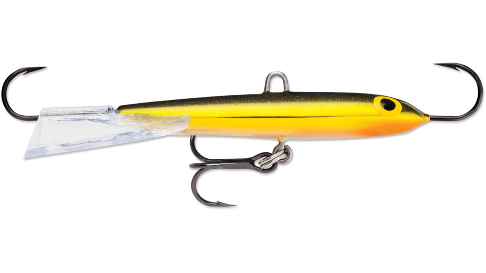 Rapala Flat Jig 6, Flake Gold Olive, 3/16oz, 2-1/2in, RFJ06FGO