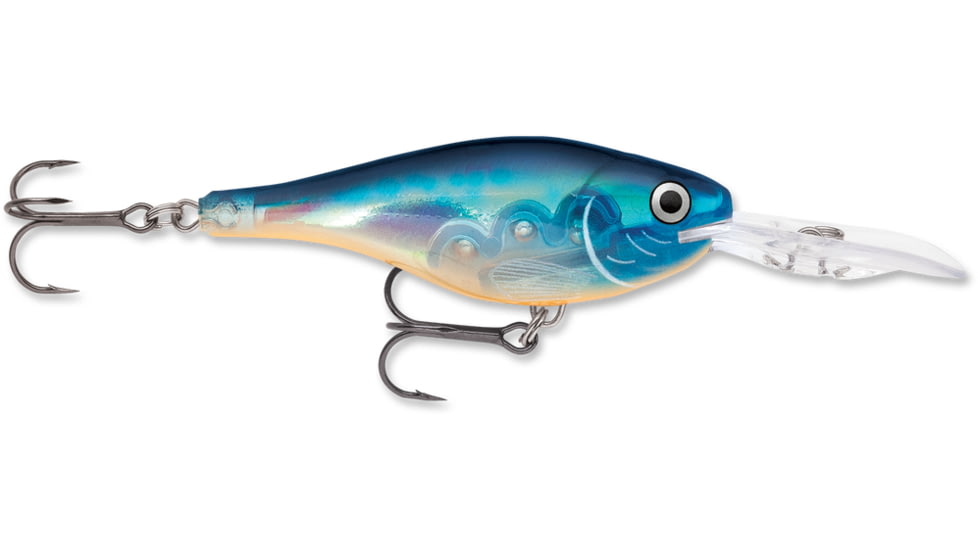 Rapala Glass Shad Rap 05 Lure, Blue Ghost, GSR05BGH