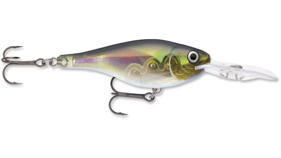 Rapala Glass Shad Rap 05 Lure, Olive Ghost, GSR05OGH