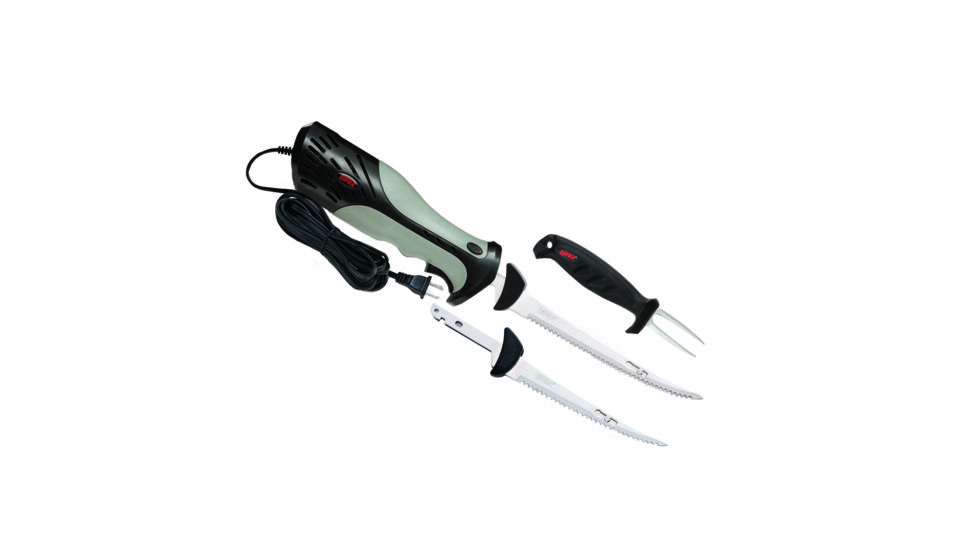 Rapala HeavyDuty Electric Fillet Knife Combo, HDEFACSC