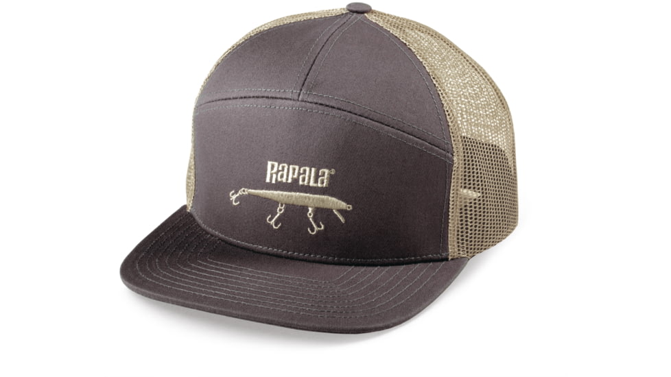 Rapala Hi-Pro 7 Panel Cap, Grey Gold, RHP7C02