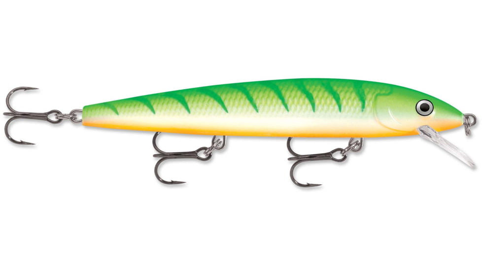 Rapala Husky Jerk 12 Lure, Green Tiger UV, HJ12GTU