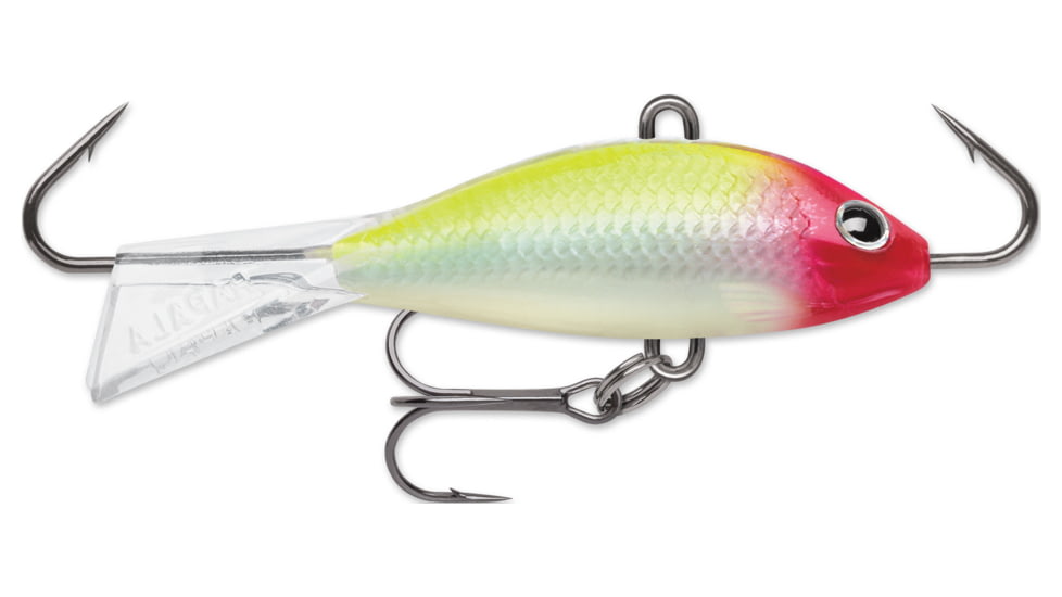 Rapala Jigging Shad Rap 02, Glow Clown, WSR02GCLN