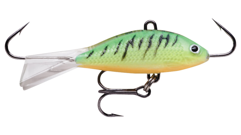Rapala Jigging Shad Rap 02, Glo Firetgr, WSR02GFT
