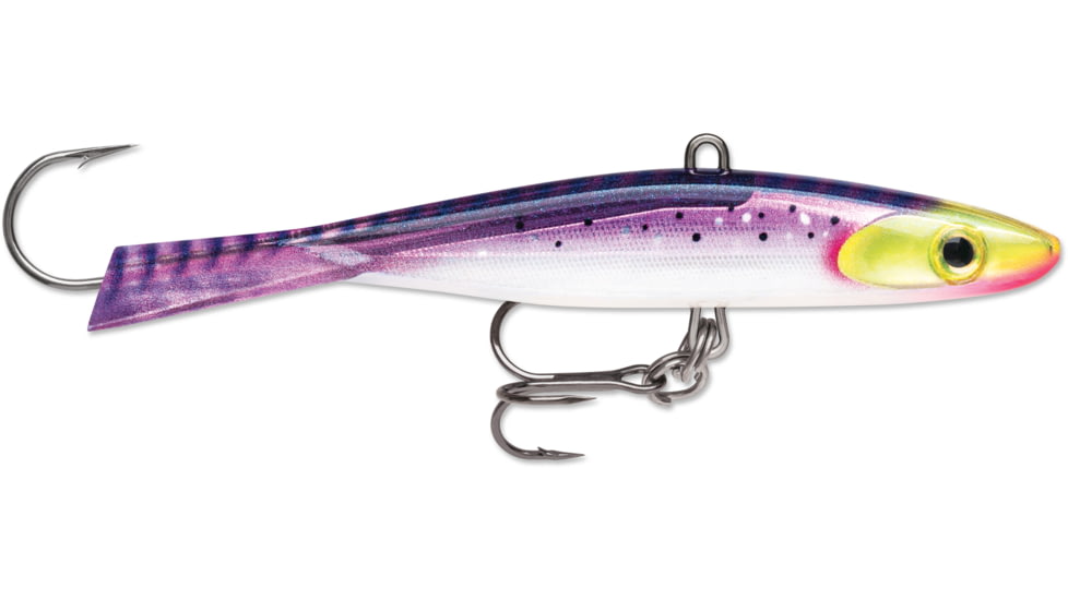 Rapala Jigging Shadow Rap 2 3/4&quot;, 3/8oz, #8 Hook Purpledescent, JSDR07PD