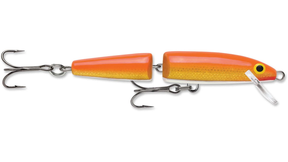 Rapala Jointed 11 Lure, Gold Fluorescent Red, J11GFR