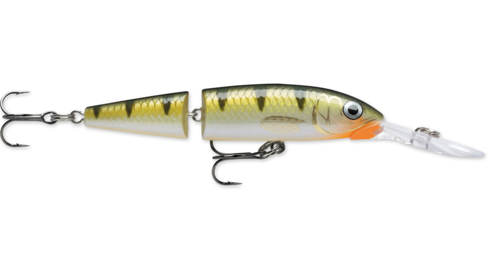 Rapala Jointed Deep Husky Jerk, Suspending, Yellow Perch, 3-1/8in, 3/16oz, JDHJ08YP