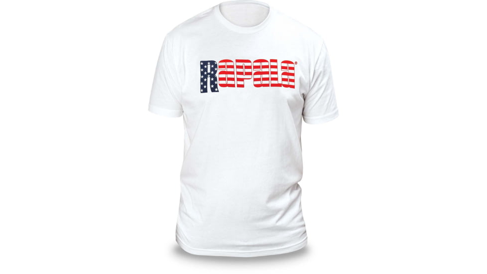 Rapala Next Level T Shirt, White / Red, White &amp; Blue, Extra Large, RNLT9036XL