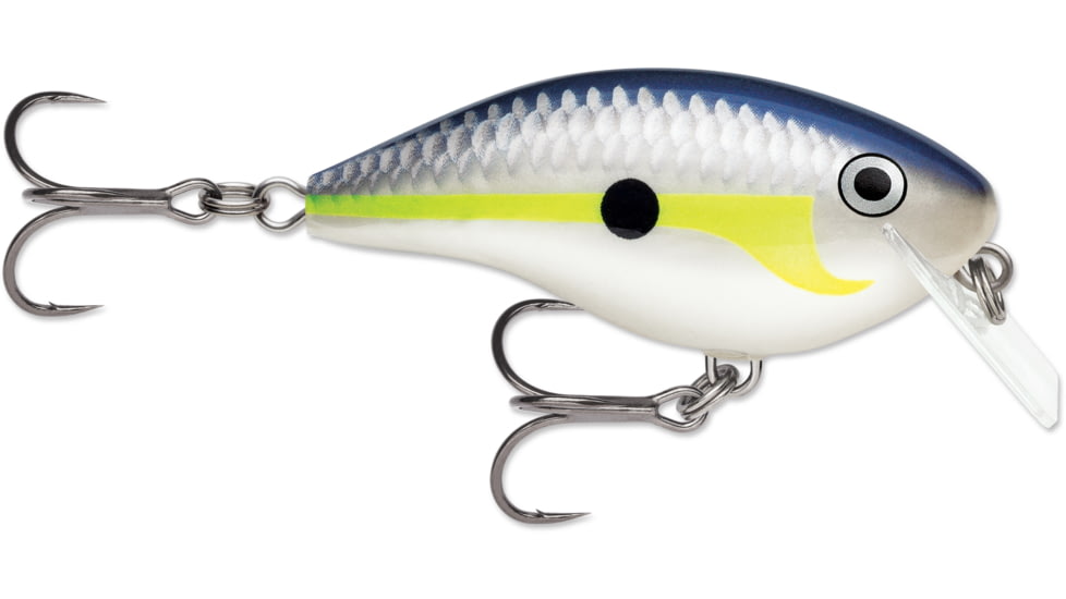 Rapala OG Rocco 05, 3/8 oz Running Depth 5', #4 Treble Hooks Helsinki Shad, OGR05HSD