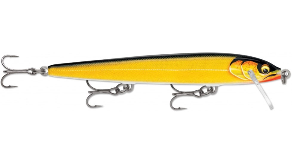 Rapala Original Floater Elite 120 Jig, Gilded Gold Shad, FE120GDGS