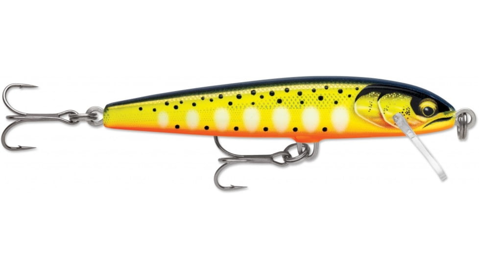 Rapala Original Floater Elite 85 Jig, Gilded Hot Steel, FE85GDHS