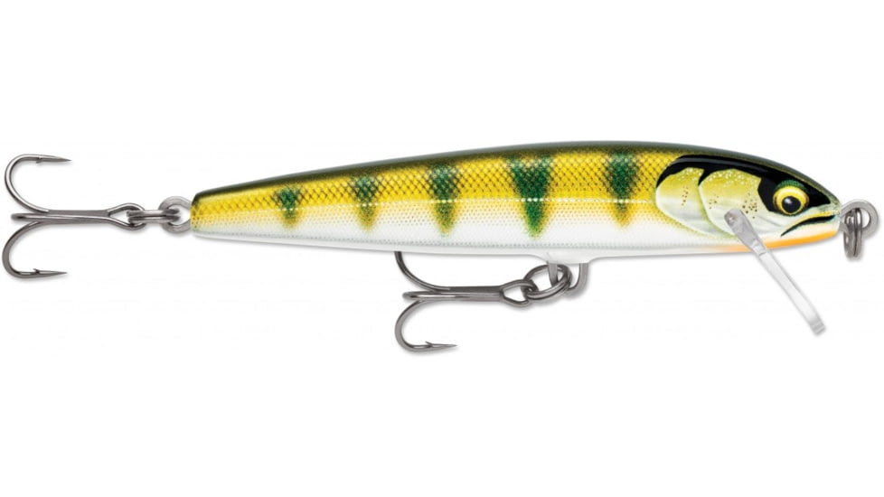 Rapala Original Floater Elite 85 Jig, Gilded Yellow Perch, FE85GDYP