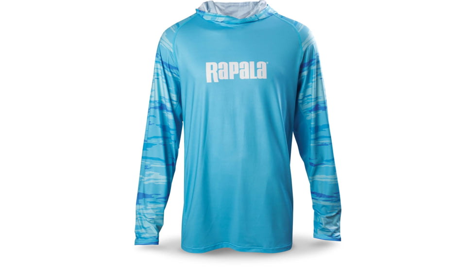 Rapala Performance Hood, Blue Camo, Large, RPH04L