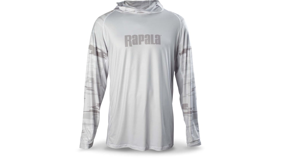 Rapala Performance Hood, Pattern Grey Camo, Large, RPH03L
