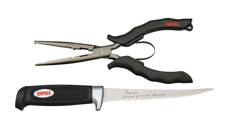 Rapala Pliers 8In. W/706 Fillet Knife 000968