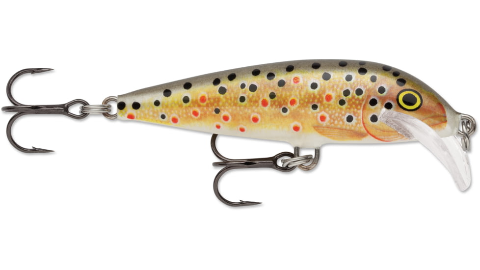 Rapala Scatter Rap Countdown Lure, Sinking, Brown Trout, 2 3/4in, 1/4oz, SCRCD07TR