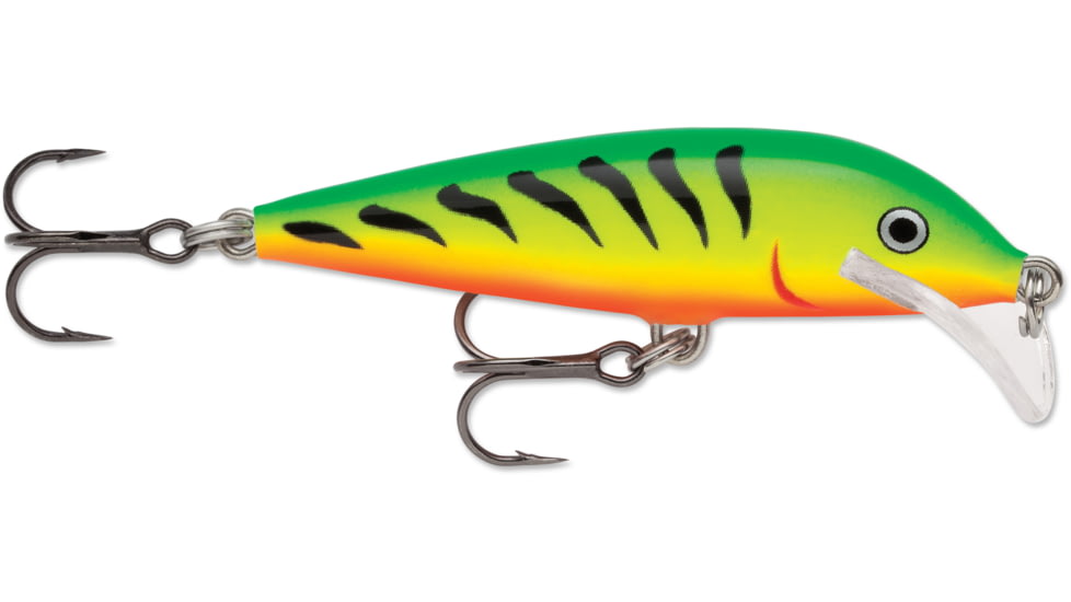 Rapala Scatter Rap Countdown Lure, Sinking, Firetiger, 2 3/4in, 1/4oz, SCRCD07FT