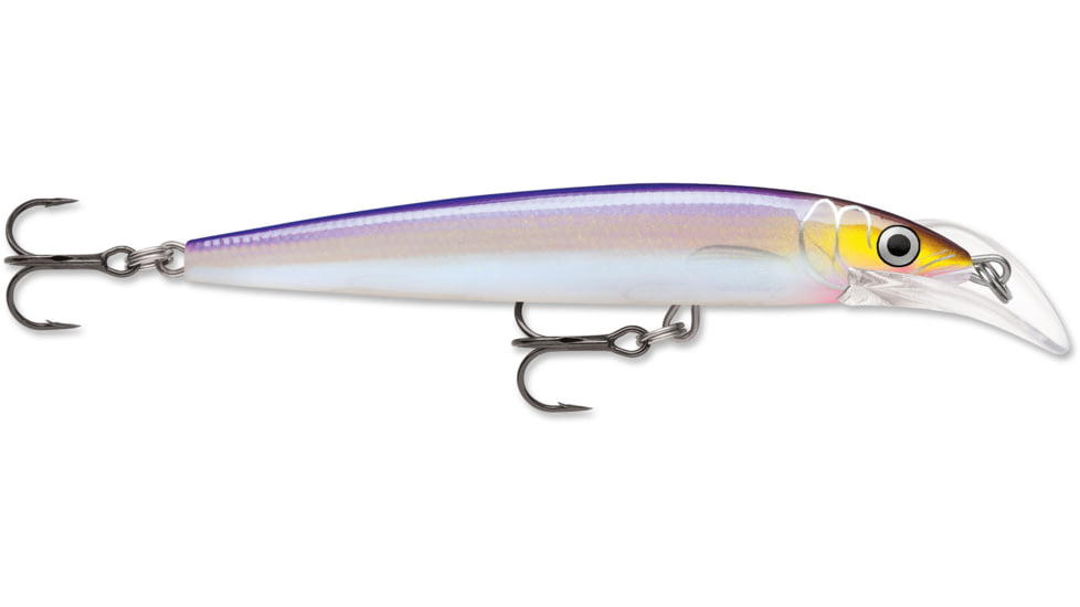 Rapala Scatter Rap Deep Husky Jerk 10, Purpedescent, 4in, 3/8oz., SCRDHJ10PDS