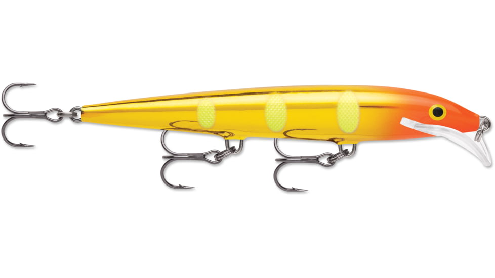 Rapala Scatter Rap Minnow 11, 3/16 oz, 6'-9' Depth, Three #6 Treble Hooks, Juicy Lucy, SCRM11JLC