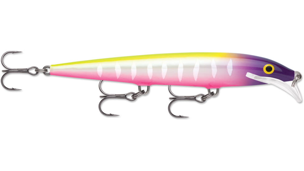 Rapala Scatter Rap Minnow 11, 3/16 oz, 6'-9' Depth, Three #6 Treble Hooks, Moldy Fruit, SCRM11MFT