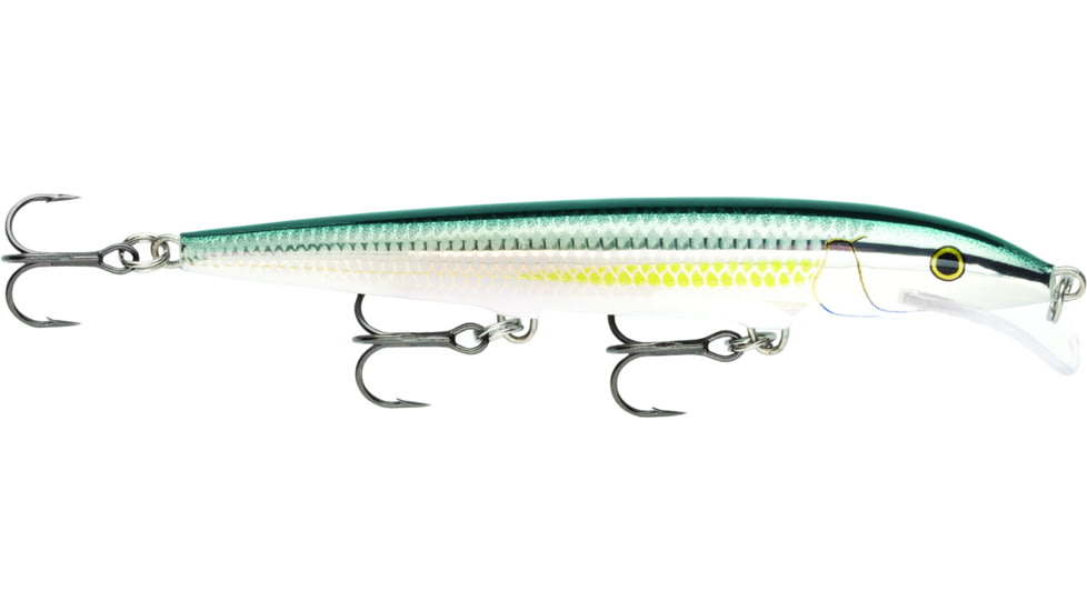 Rapala Scatter Rap Minnow, Floating, Bleak, 4 3/8in, 3/16oz, SCRM11ALB