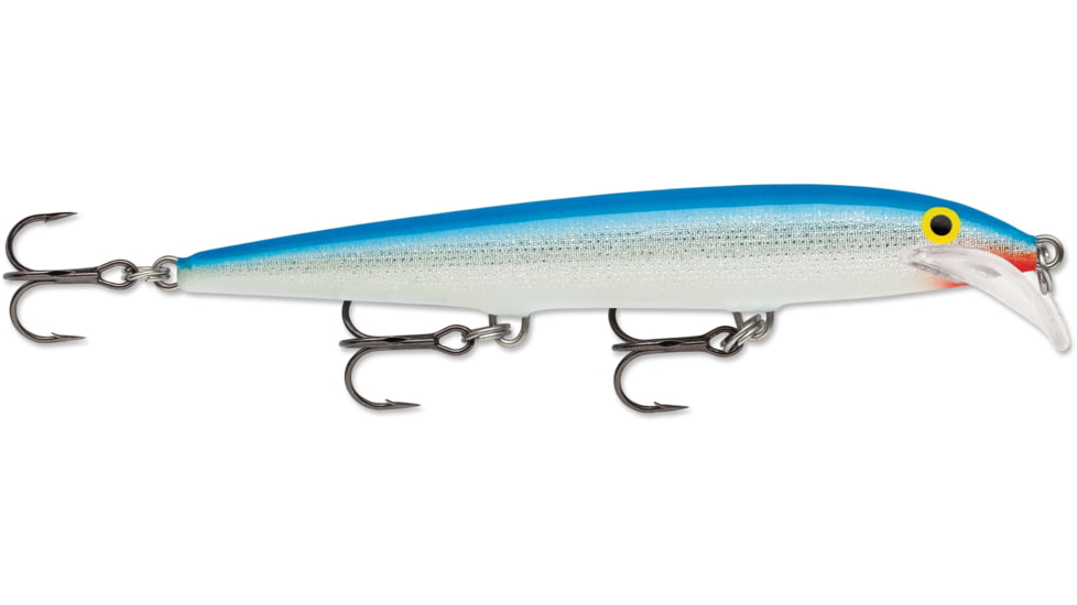 Rapala Scatter Rap Minnow, Floating, Blue, 4 3/8in, 3/16oz, SCRM11B
