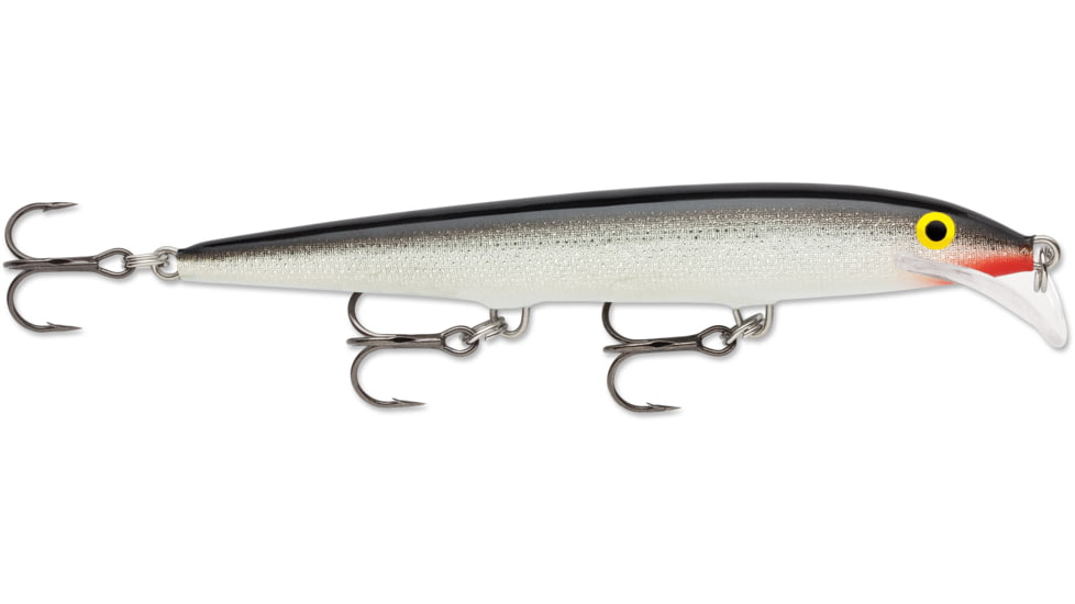 Rapala Scatter Rap Minnow, Floating, Silver, 4 3/8in, 3/16oz, SCRM11S