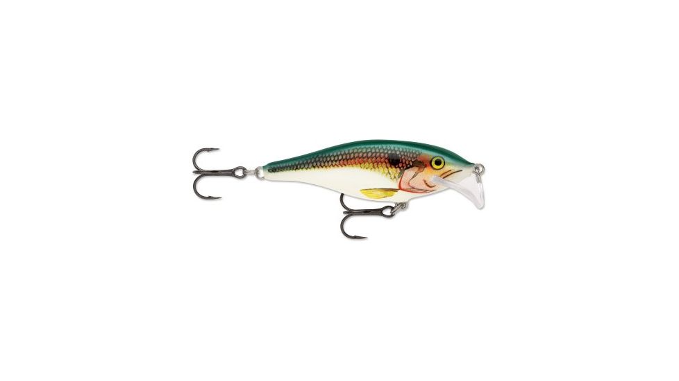 Rapala Scatter Rap Shad Crankbait, 2 3/4in, 1/4 oz, Floating, Shad, SCRS07SD