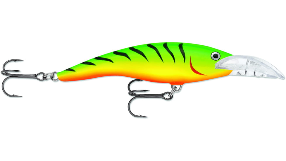 Rapala Scatter Rap Tail Dancer Crankbait, 3 1/2in, 7/16 oz, Floating, Firetiger, SCRTD09FT