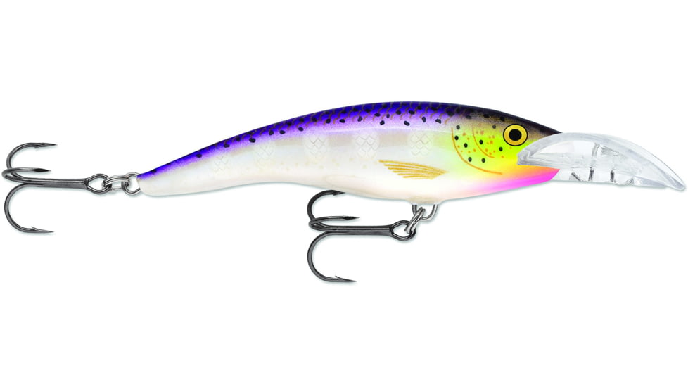 Rapala Scatter Rap Tail Dancer Crankbait, 3 1/2in, 7/16 oz, Floating, Purpledescent, SCRTD09PD