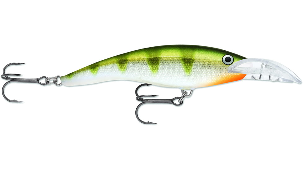 Rapala Scatter Rap Tail Dancer Crankbait, 3 1/2in, 7/16 oz, Floating, Yellow Perch, SCRTD09YP
