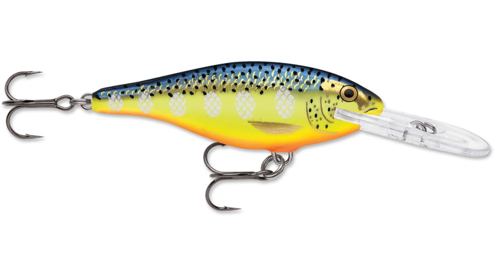 Rapala Shad Rap 04 Lure, Hot Steel, SR04HS
