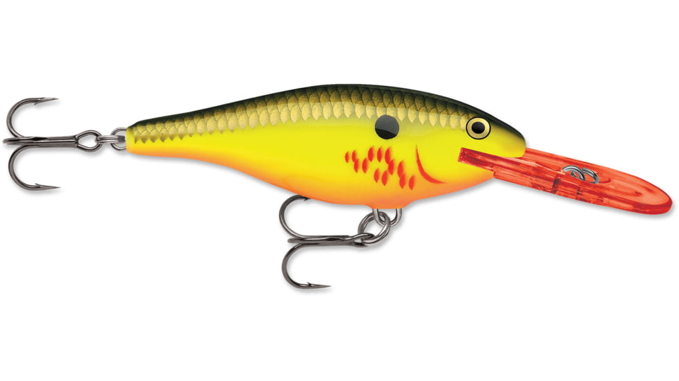 Rapala Shad Rap 05 Lure, Bleeding Hot Olive, SR05BHO