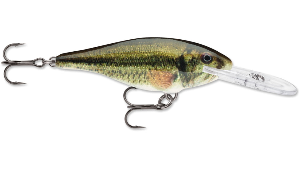Rapala Shad Rap 05 Lure, Live Largemouth Bass, SR05LBL