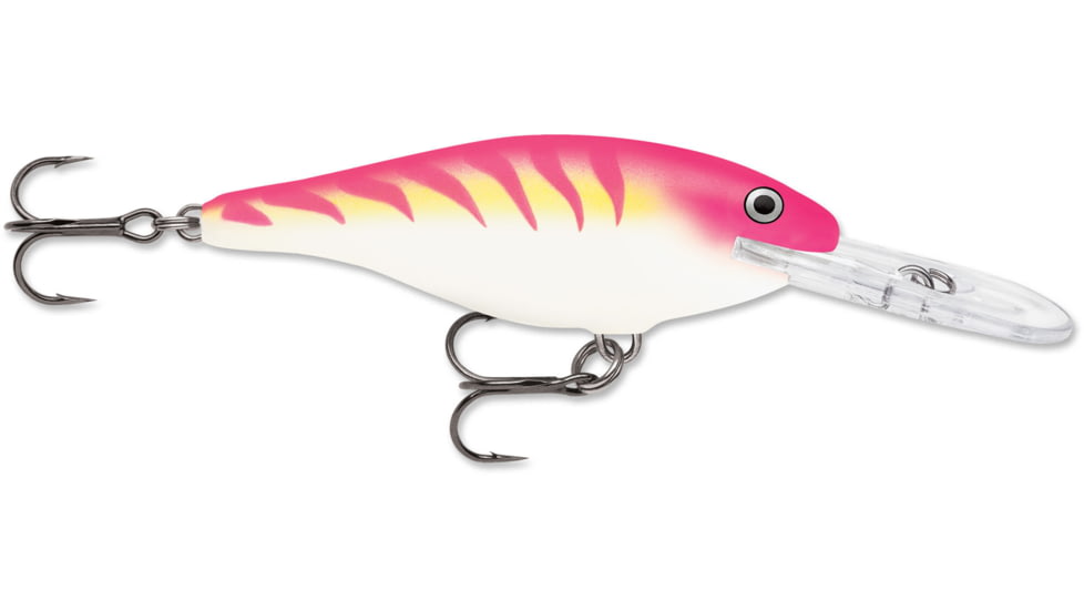 Rapala Shad Rap 05 Lure, Pink Tiger UV, SR05PTU