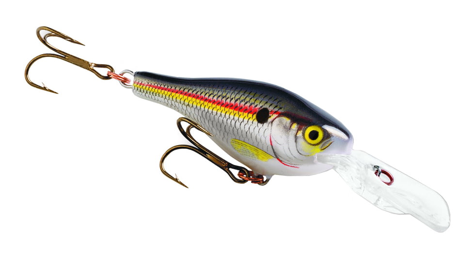 Rapala Shad Rap RS Crankbait, 2in, 5/16 oz, Suspending, Perch, SRRS05P