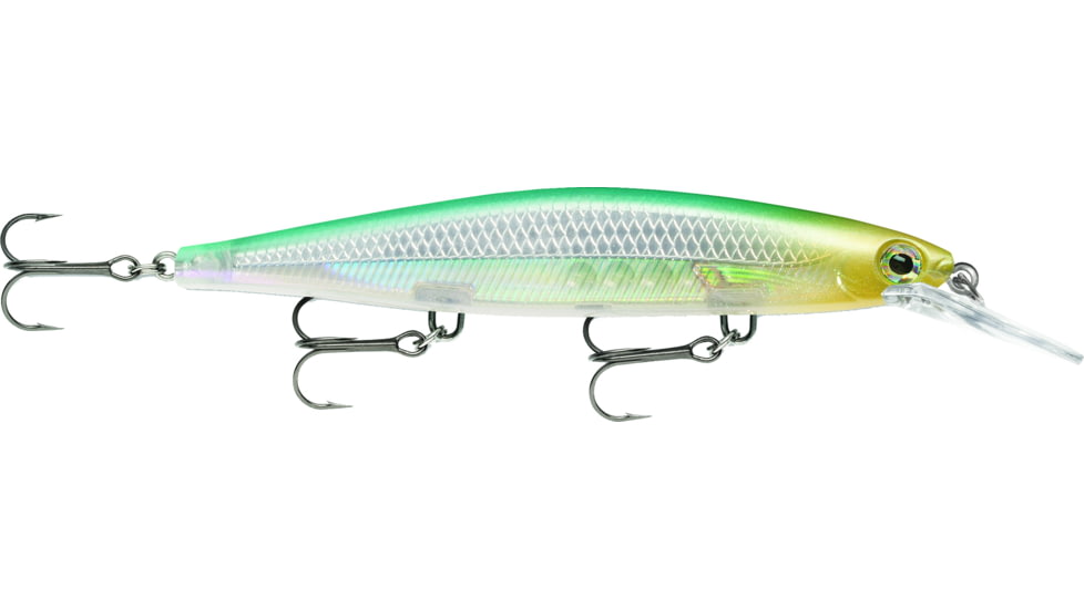 Rapala Shadow Rap Deep Jerkbait, Sinking, Blue Back Herring, 4 3/8in, 7/16oz, SDRD11BBH