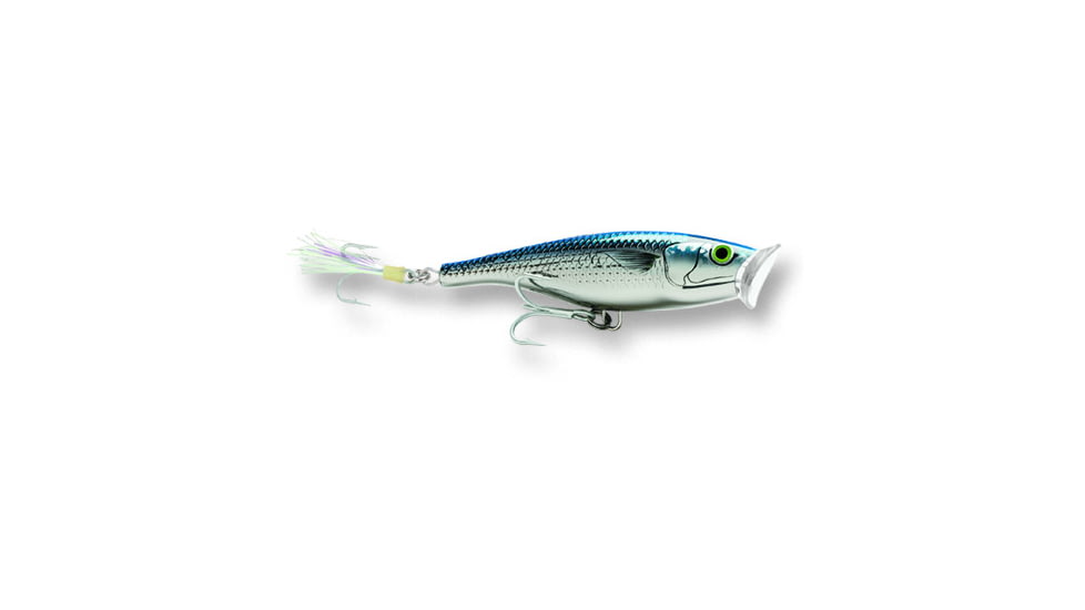 Rapala Skitter Pop Topwater Lure, Mullet, 7/16oz, 4 3/4in, SSP12MU