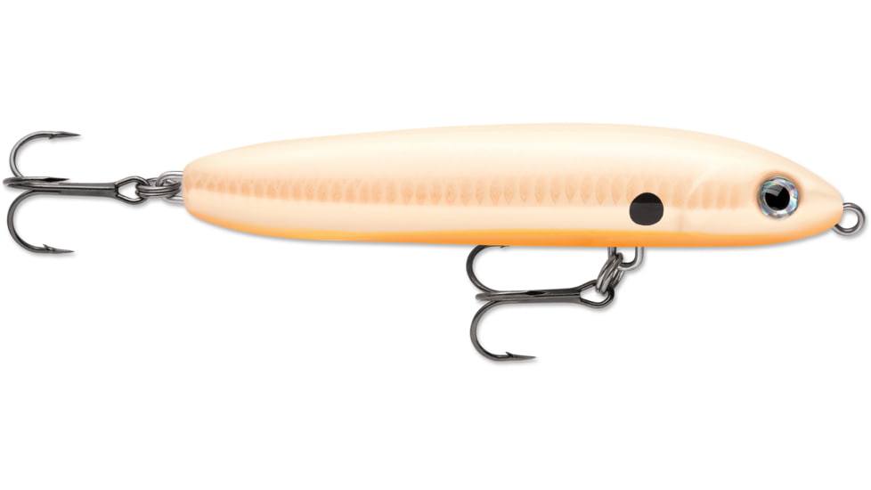 Rapala Skitter V 10 Topwater Lure, Bone, 1/2oz, 4in, SKV10BN