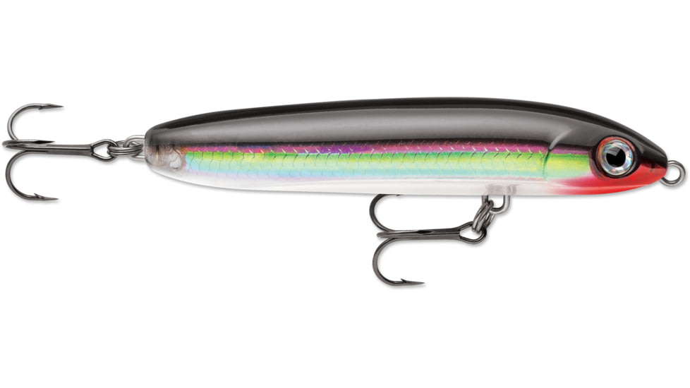 Rapala Skitter V 10 Topwater Lure, Silver, 1/2oz, 4in, SKV10S