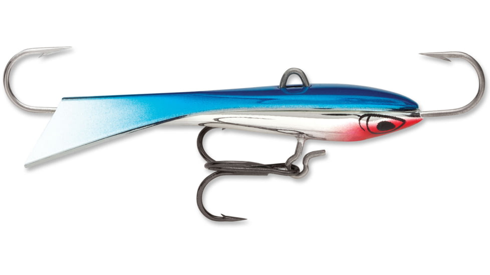 Rapala Snap Rap Lure, 2 1/2in, 5/16 oz Crankbaits, Chrome Blue, SNR06CHB