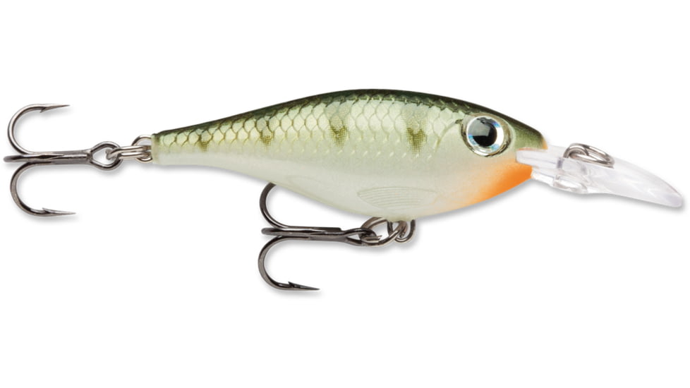 Rapala Ultra Light Shad 04 Lure, Yellow Perch, ULS04YP