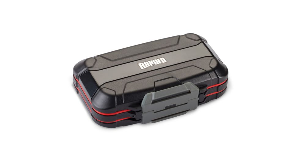Rapala Utility Box 6.75in x 4in x 2in, Black, Medium 4013037