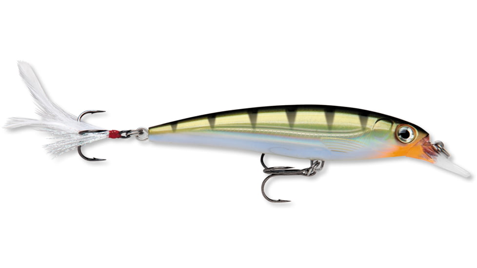 Rapala X-Rap Jerkbait, Yellow Perch, 2-1/2in, 1/8oz, XR06YP