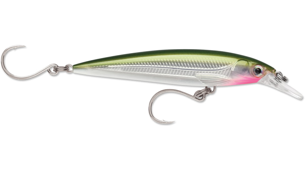 Rapala X-Rap Long Cast 12 Slashbait, Olive Green 4-3/4" 1-1/4 Oz., SXRL12OG