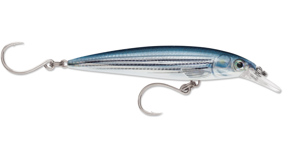 Rapala X-Rap Long Cast 12 Slashbait, Sinking, 1-1/4 oz 4-3/4", 4-5 Ft, #3/0 Hooks, Mullet, SXRL12MU