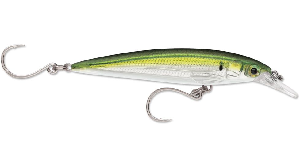 Rapala X-Rap Long Cast 12 Slashbait, Sinking, 1-1/4 oz 4-3/4", 4-5 Ft, #3/0 Hooks, Pilchard, SXRL12PLD