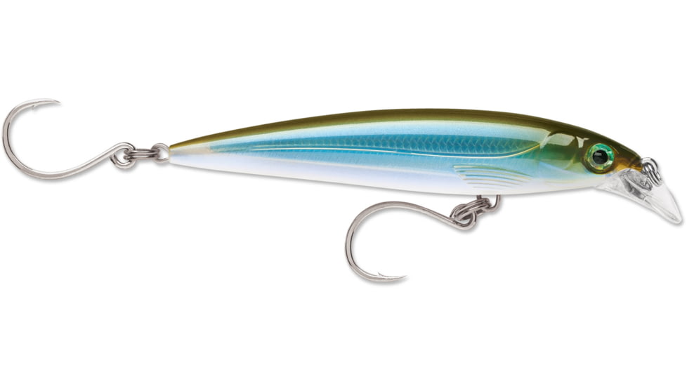 Rapala X-Rap Long Cast 14 Slashbait, Moss Back Shiner 5-1/2" 1-1/2 Oz., SXRL14MBS